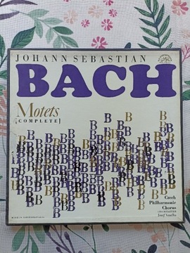 J. S. BACH MOTETS [COMPLETE]  (ZESTAW 2 LP)