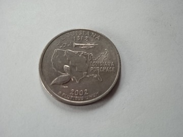 V/11 USA LOUISIANA 25 CENTS 2002