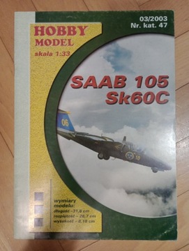 Saab 105 Sk60C-Hobby Model