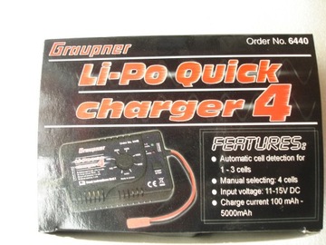 Graupner - lipoCharger 4 + wybierak