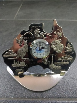 Zegarek stojący w kształcie Australii 