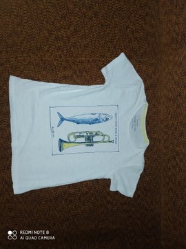 T-shirt z krótkim rękawem dziecięcy r.122