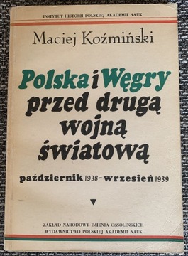 Polska i Węgry przed drugą wojną światową 