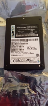 Dysk serwerowy Lenowo SSD SAS 960GB 2.5" Nowy