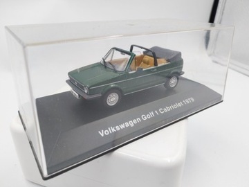 Volkswagen Golf 1 Cabriolet IXO/DeAgostini (1:43)