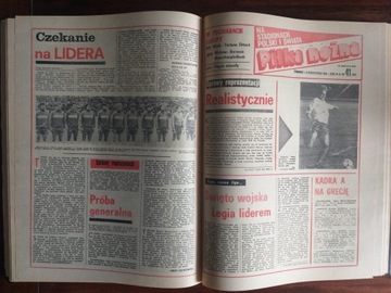 tygodnik Piłka nożna 1984 oprawiony