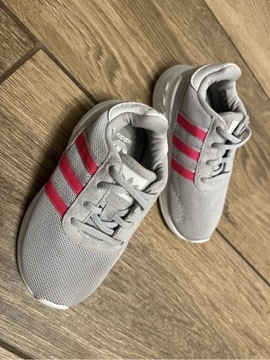 Adidasy dla dziecka szare roz 22 Adidas