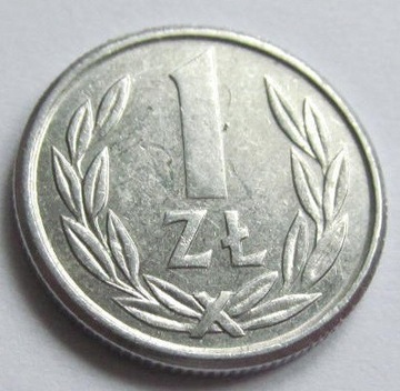 1 złoty 1989 r. - 3 sztuki