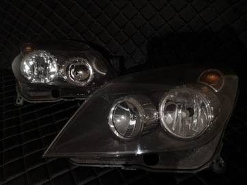 Lampy przednie astra h