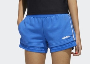 Adidas S NOWE spodenki szorty niebieskie 