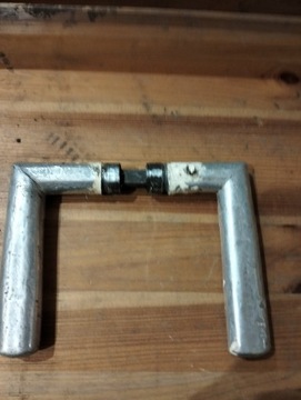 Stara klamka aluminiowa PRL