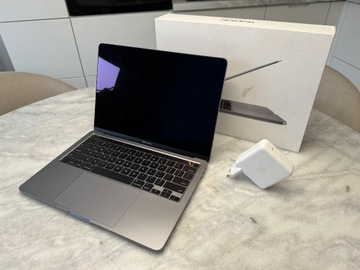 MacBook Pro 13,3 2020 16GB 512GB i5 87 CYKLI IDEAŁ