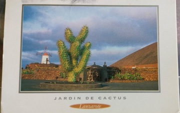 POCZTÓWKA JARDIN DE CACTUS LANZAROTE