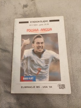 Program Polska-Anglia kw.MŚ 94 USA