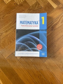 Podręcznik matematyka 1 zakres rozszerzony