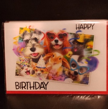Kartka urodzinowa 3D
