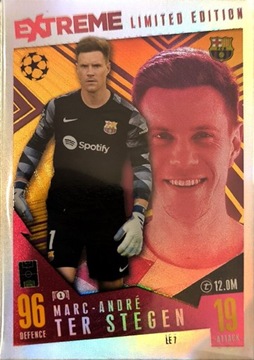 Match Attax Exstra 2023/24 Extreme TER STEGEN 