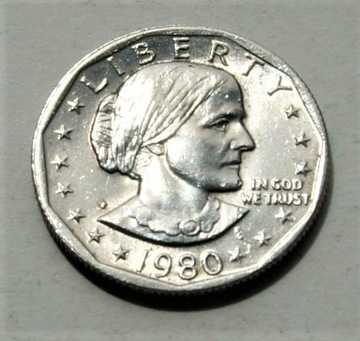 1 dolar 1980 Susan Anthony P  Stan!!