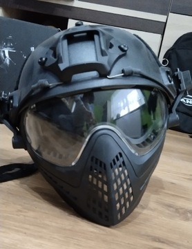 Kask ASG airsoft czarny rozmiar L  