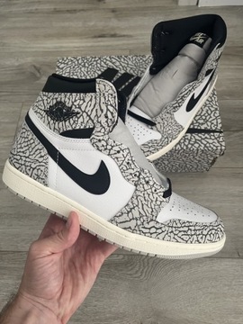 Nike Air Jordan 1 High OG white cement 44 10US