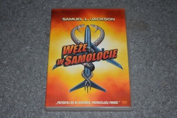 Węże W Samolocie film DVD Horror Samuel Jackson