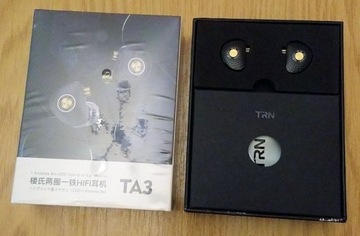 Słuchawki dokanałowe IEM - TRN TA-3