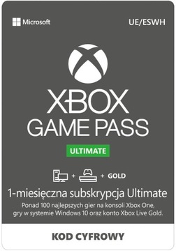 XBOX Game Pass ULTIMATE 30 dni