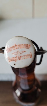 Butelka z porcelanką Warmbrunner Dampfbrauerei