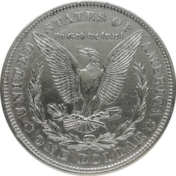 USA 1 dollar 1921, Ag KM#110