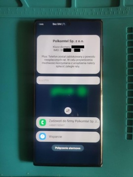 Zdjęcie Blokada Operatora Polkomtel Plus Samsung