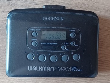 Walkman - Sony WM-FX211, kaseciak z radiem