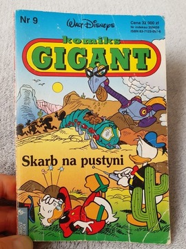 Komiks Gigant nr 9, 1994 rok - Pierwsza Seria!