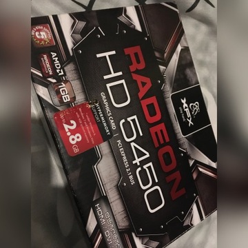 Karta graficzna AMD RADEON 5450 - 1 GB