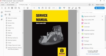 New Holland Construction Service Manual 2020