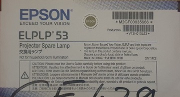 Lampa do projektora EPSON ELPLP53