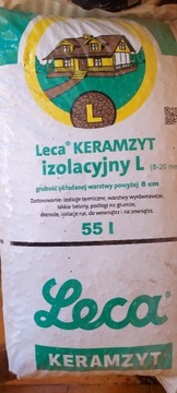 Keramzyt izolacyjny LECA L 55 l (8-20mm)