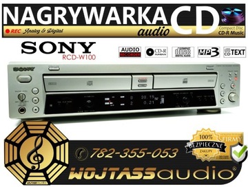 Recorder CD Sony RCD-W100 MP3 Audio CD