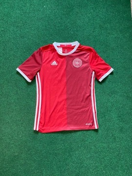 Koszulka piłkarska Dania Dansk Adidas rozmiar 11-12yrs 152cm