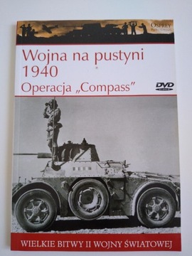 Wojna na pustyni 1940 Op. Compass + CD,Osprey (2)