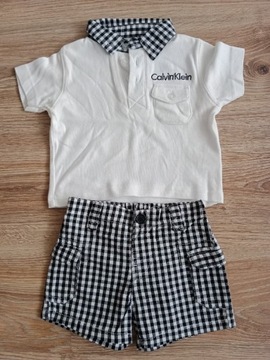 Zestaw chłopięcy Calvin Klein 3-6 m-ce