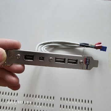 Karta rozszerzeń USB FIRE WIRE NOWA sprawna 