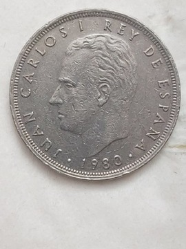 276 Hiszpania 25 peset, 1980