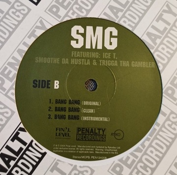 SMG- COMPTON BROOKLYN/ BANG BANG(EX/EX) Vinyl
