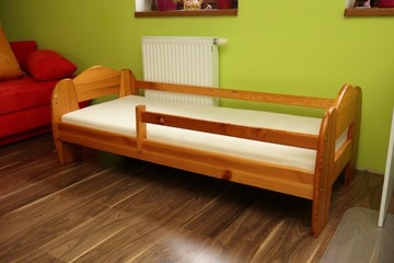 Łóżko dziecięce drewniane 160x70