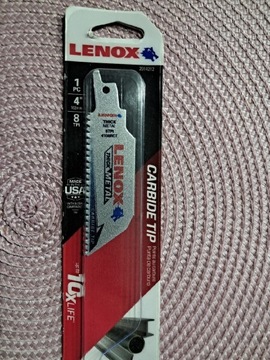 Lenox 4108 rct brzeszczot lisi ogon carbide grit
