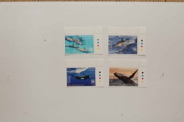Tonga Sw 2283-86** delfiny i wieloryby