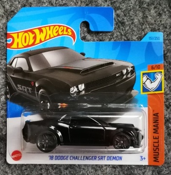 Hot wheels Dodge Challenger SRT Demon error