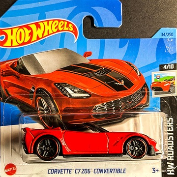 Hot Wheels  CORVETTE C7 Z06 CONVERTIBLE 2023