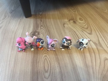 littlest pet shop 6 sztuk 