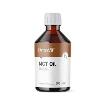 Olej MCT OstroVit 500 ml, zdrowy KETO OIL